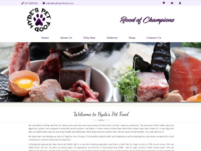 Hydes Pet Food