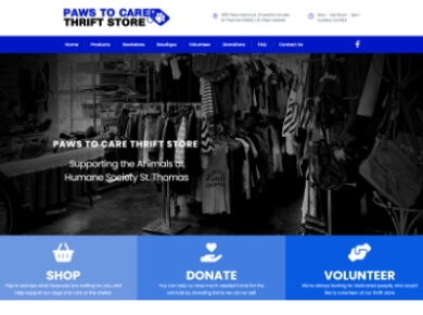 Paws To Care Thrift Store