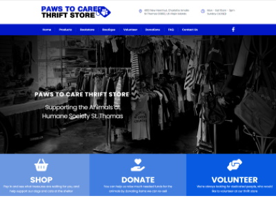 Paws To Care Thrift Store